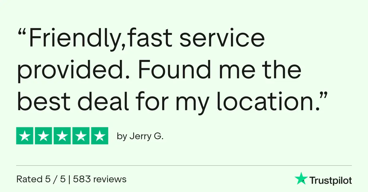 Five-star Trustpilot review from Jerry Gambrell